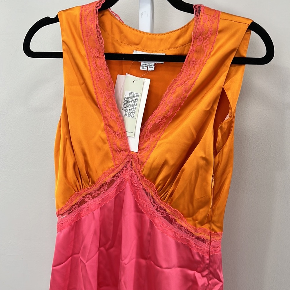 NEVER FULLY DRESSED May Satin Midi Dress - Picture 6 of 13